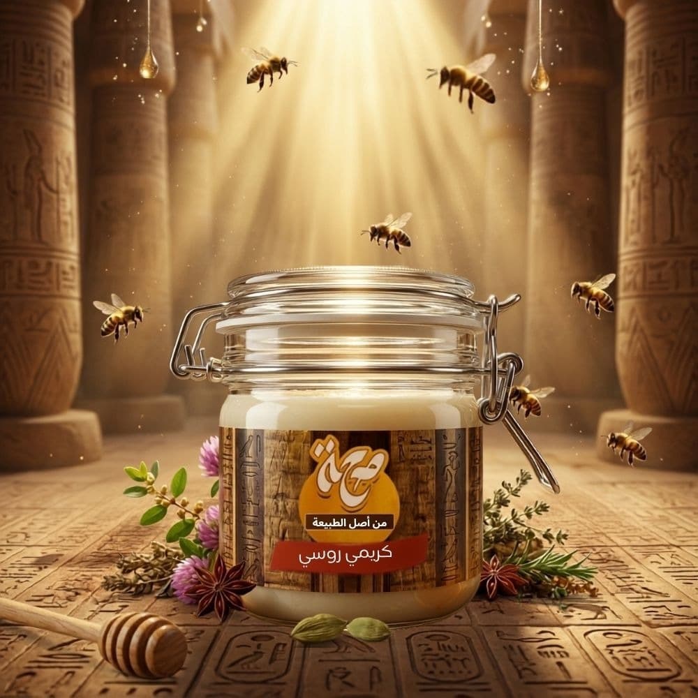 عسل كريمي روسي 500 جرام