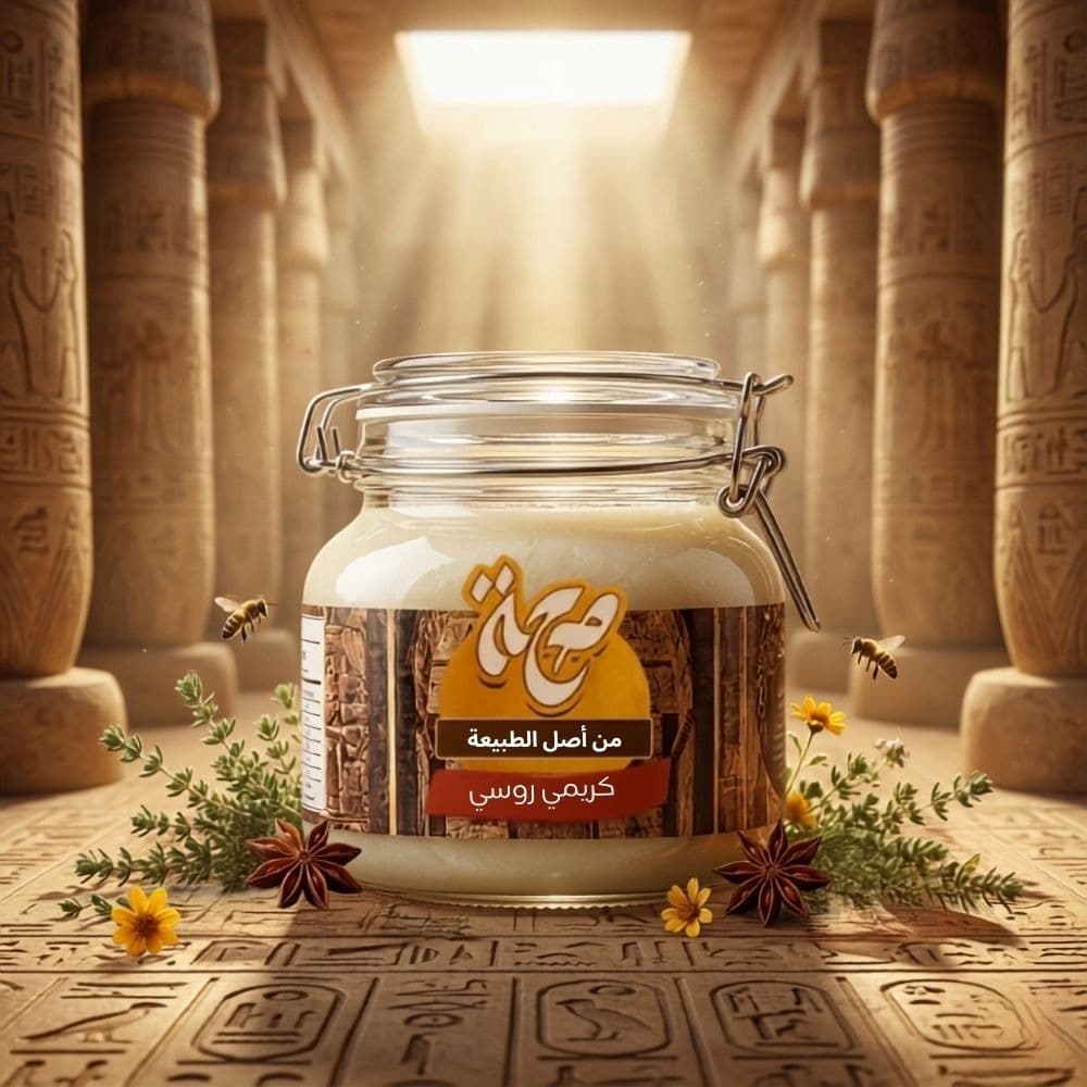 عسل كريمي روسي 1000 جرام