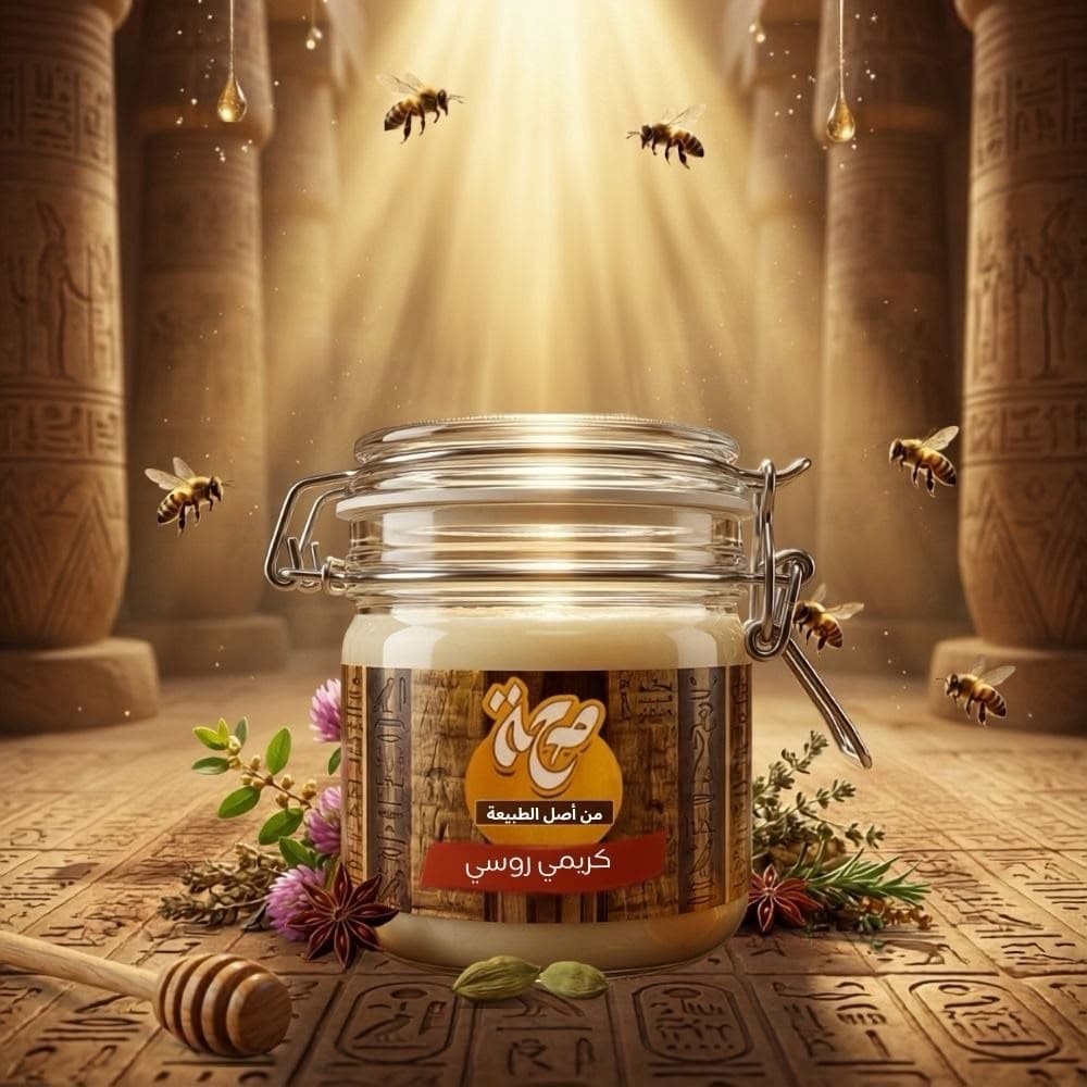 عسل كريمي روسي 250 جرام 